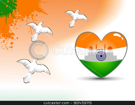 Indian Flag Flying Wallpaper