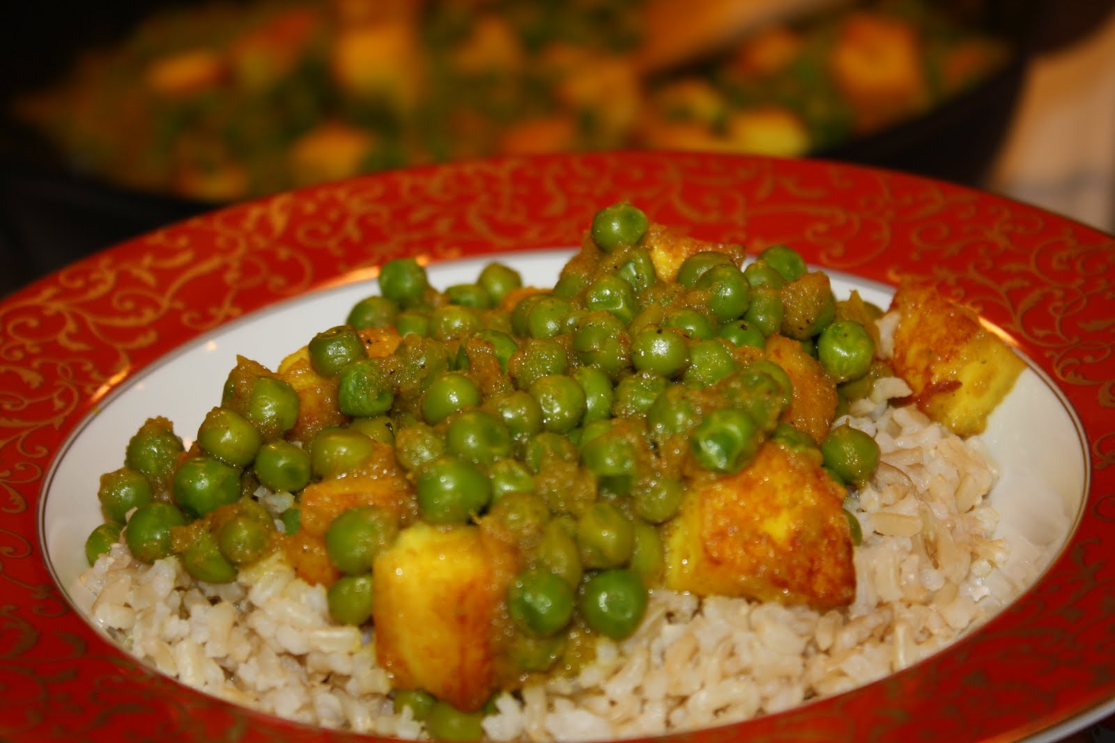 Indian Food Plate