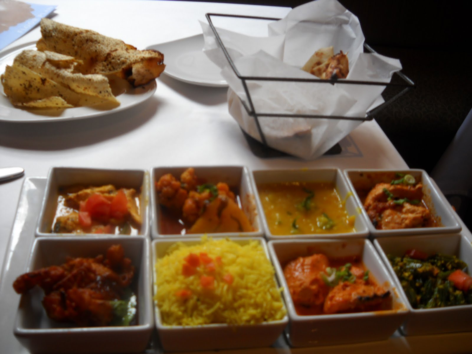 Indian Food Plate