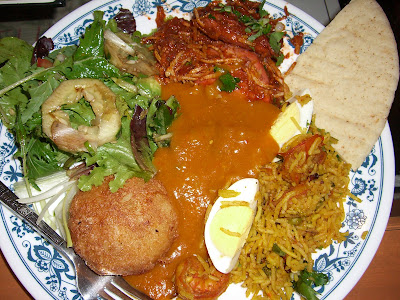 Indian Food Plate