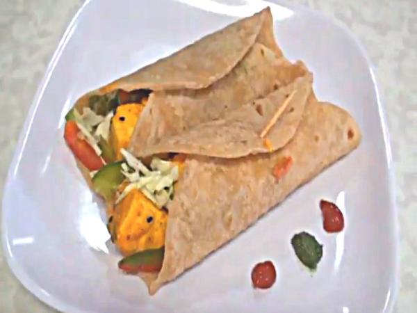 Indian Food Recipes Chicken Kathi Roll