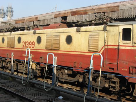 Indian Railway Engine Cabin