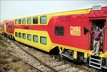 Indian Railway Engine Cabin
