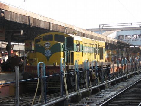 Indian Railway Engine Inside