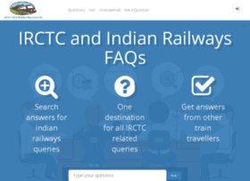 Indian Railway Login Page