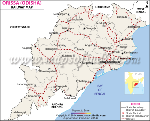 Indian Railway Map