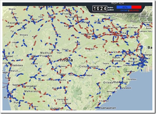 Indian Railway Map Google