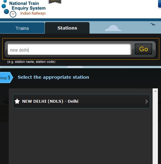 Indian Railway Train Enquiry Online