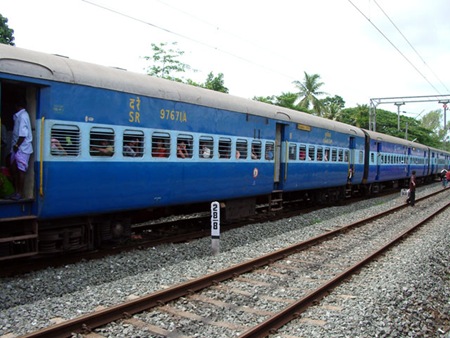 Indian Railway Trains Between