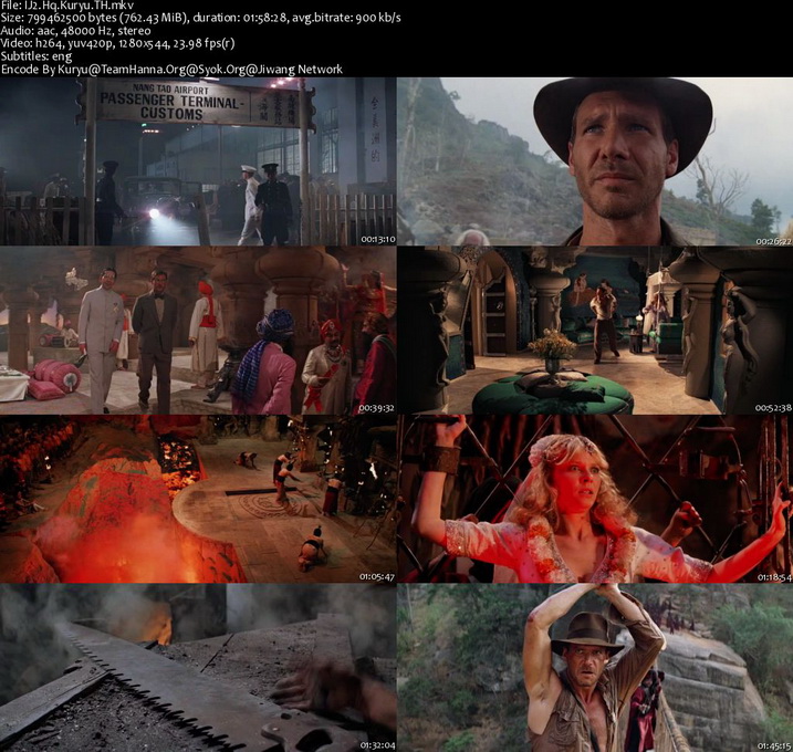 Indiana Jones And The Temple Of Doom 1984 English Subtitles