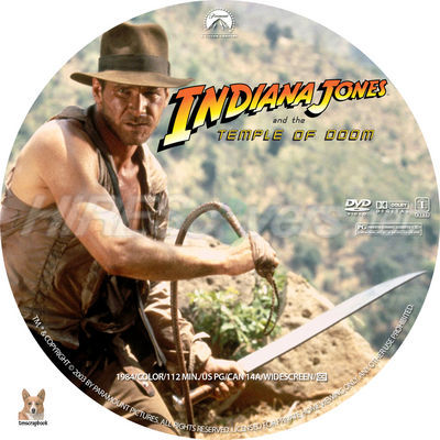 Indiana Jones And The Temple Of Doom Dvd Cover