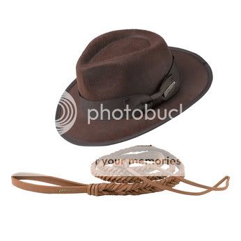 Indiana Jones Hat And Whip Set