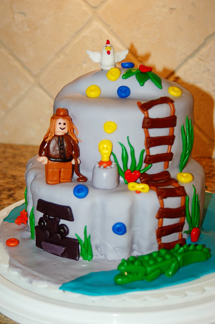 Indiana Jones Lego Cake