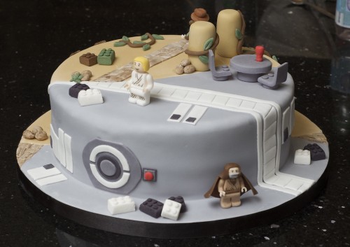 Indiana Jones Lego Cake