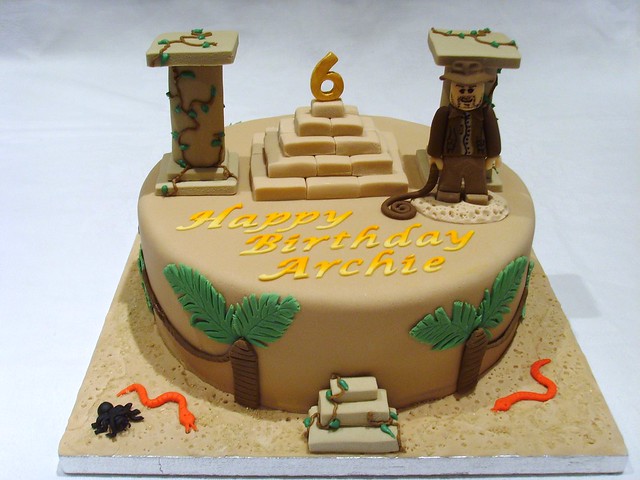 Indiana Jones Lego Cake