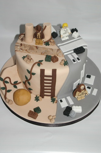 Indiana Jones Lego Cake