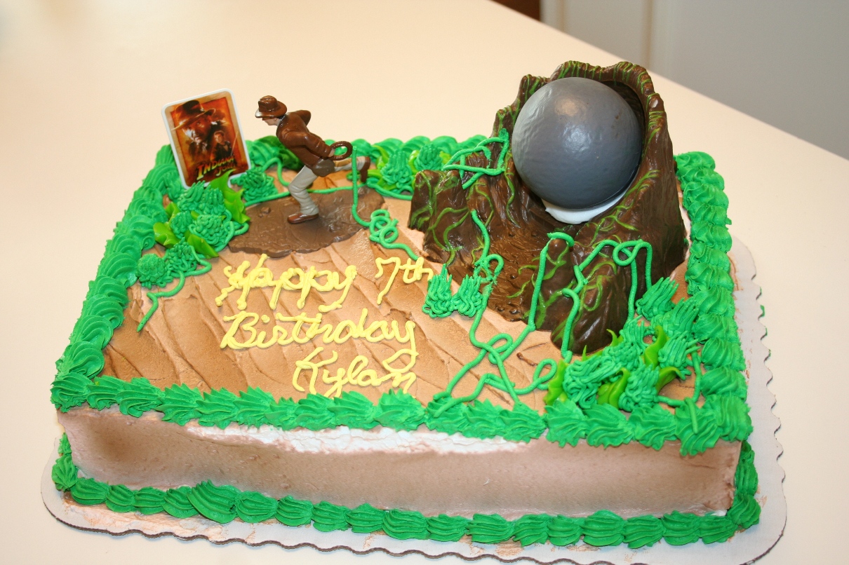 Indiana Jones Lego Cake