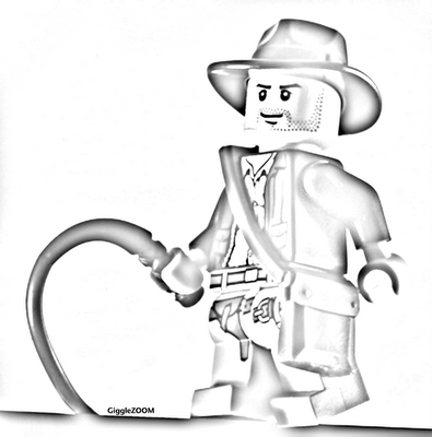 Indiana Jones Lego Coloring Pages Printable