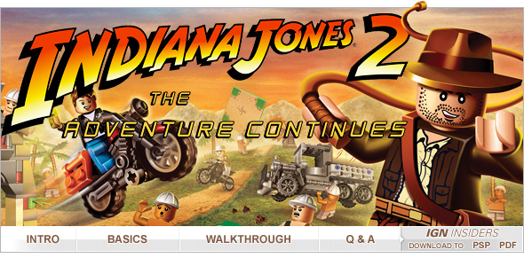 Indiana Jones Lego Game Walkthrough Wii