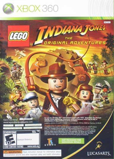 Indiana Jones Lego Game Wii