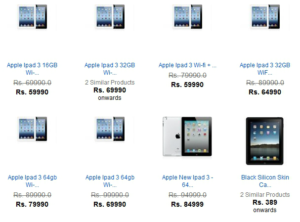 Ipad 16gb 3g Price In India