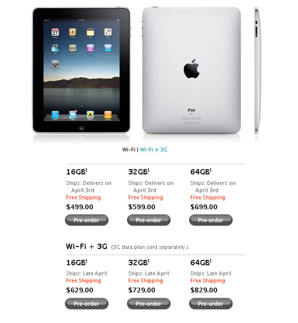 Ipad 16gb Wifi