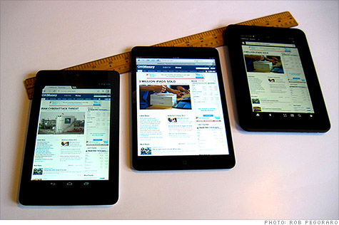 Ipad Vs Ipad Mini Size Comparison