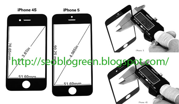 Iphone 4s Vs Iphone 5 Screen Size