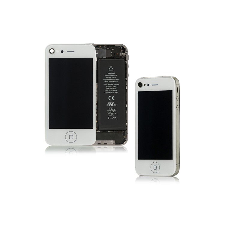 Iphone 4s White Back Cover