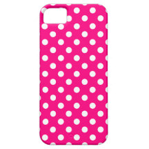 Iphone 5 Cases Pink Polka Dot