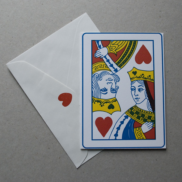 King And Queen Of Hearts Cards