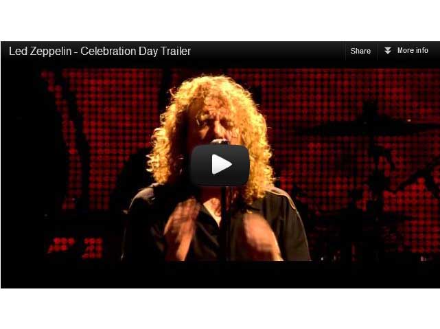 Led Zeppelin Celebration Day Movie Times