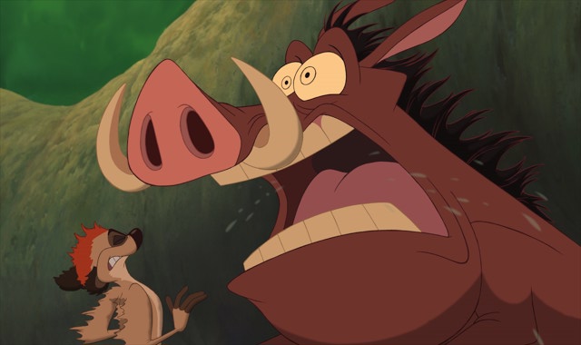 Lion King Characters Pumba