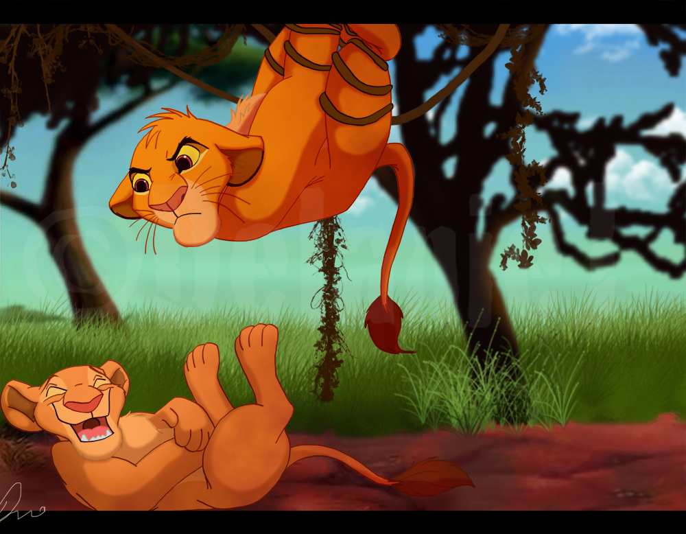 Lion King Scar And Nala