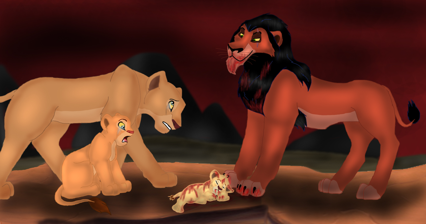 Lion King Simba Vs Scar