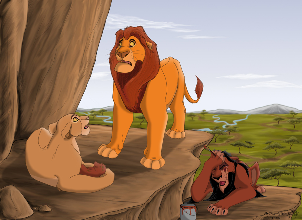 Lion King Simba Vs Scar