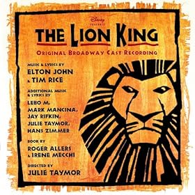 Lion King Songs Broadway