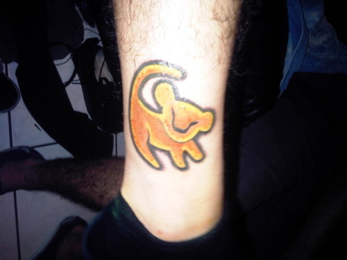 Lion King Tattoo Hakuna Matata