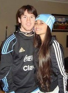 Lionel Messi Girlfriend Pictures