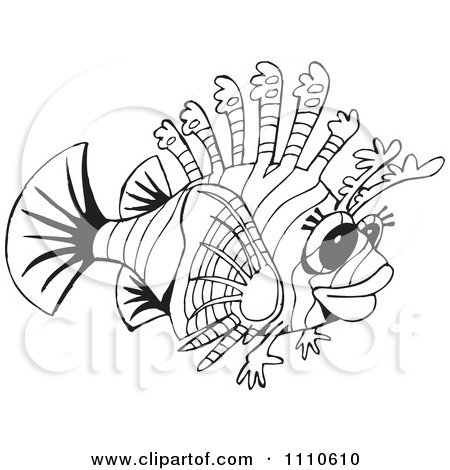 Lionfish Clipart