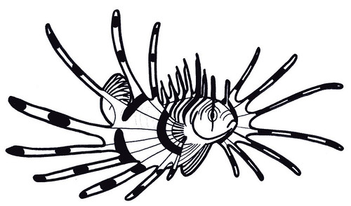 Lionfish Tattoo Designs