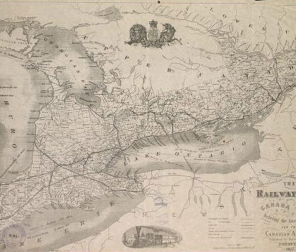 Map Of Canada Toronto Ontario