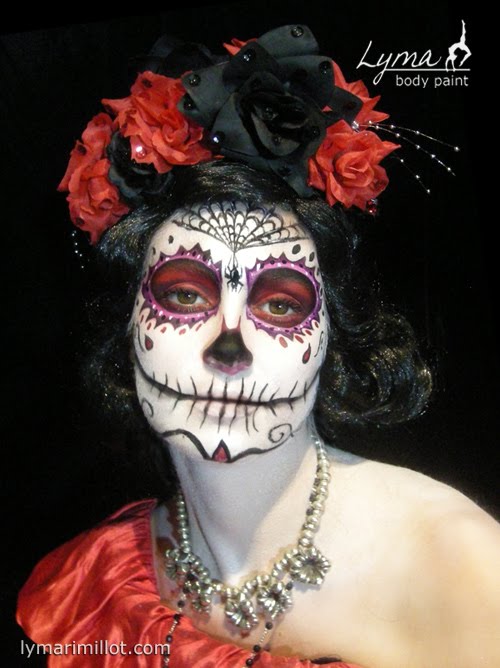 Mexican Candy Skull Face Paint