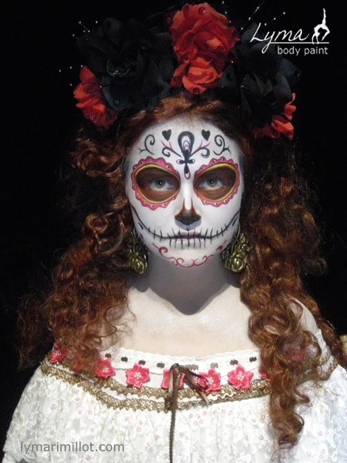 Mexican Candy Skull Face Paint