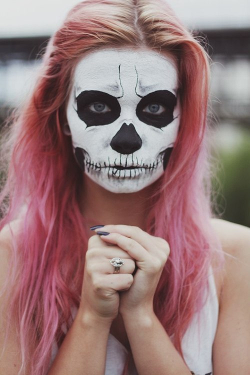 Mexican Candy Skull Face Paint