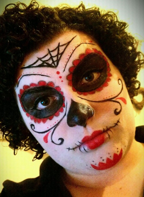 Mexican Candy Skull Face Paint