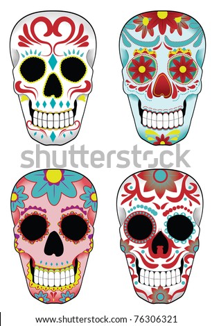 Mexican Candy Skull Girl