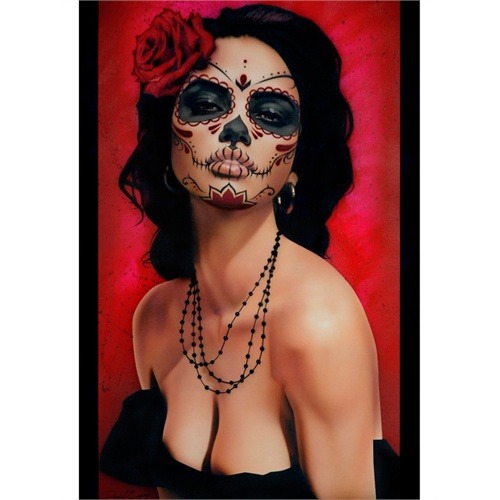 Mexican Candy Skull Girl