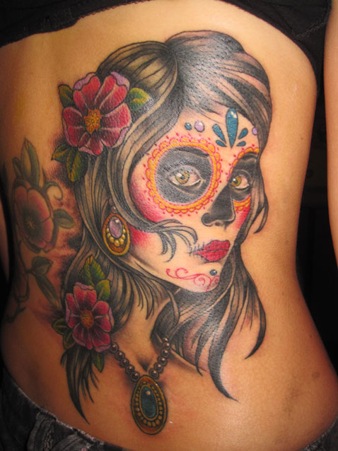 Mexican Candy Skull Girl