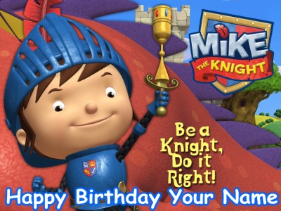 Mike The Knight Cake Topper